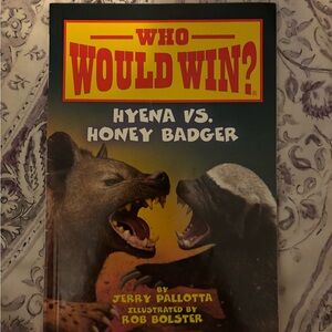 Who Would Win? Hyena vs. Honey Badger Book
